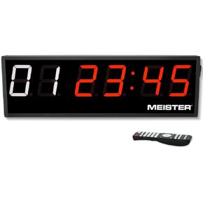 Meister GoHard Large 26" Gym Clock, Race & Interval Timer