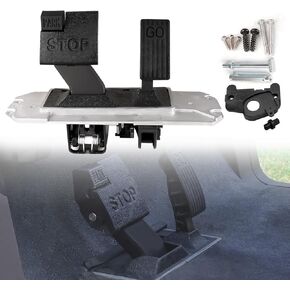Club Car Precedent Pedal Assembly, Club Car Pedal with Conversion Kit, Suitable for 2004-UP Precedent & 2018-Up Tempo-Universal Electric Carts, for 1st Gen and 2nd Gen, OEM #102500001, 103974821
