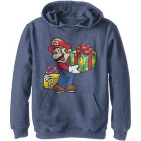 Nintendo Kids Mario Gives Youth Pullover Hoodie