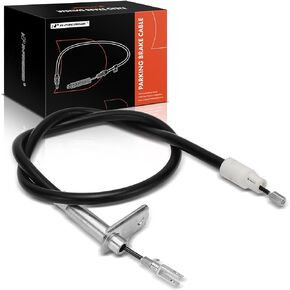 A-Premium Rear Driver Side Parking Brake Cable Assembly Compatible with Mercedes-Benz Models: C230 2002-2007, C240 2001-2005, C280, C32 AMG, C320, C350, CLK320, CLK350, CLK500, CLK55 AMG, CLK550