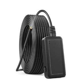 Salamra 2.4" IPS Screen Borescope Endoscope Inspection Camera, Handheld IP67 Waterproof, 16.5FT Cord, 6 Lights, Handy Tool for Personal, Household and Industrial Use