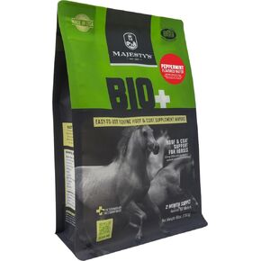 Majesty's BIO+ Biotin Horse/Equine Hoof & Coat Peppermint Flavored Wafers (60 count)