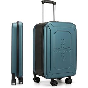 حقيبة أمتعة ELDA قابلة للطي مع عجلات وحقائب متينة قابلة للطي بالكامل مع قفل مركب للسفر للرجال والنساء in Kuwait