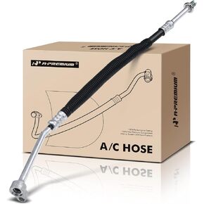 A-Premium A/C Liquid Line Hose Assembly Compatible with 1998-2002 Ford Crown Victoria, Lincoln Town Car, Mercury Grand Marquis, 4.6L, Condenser to Evap, Without Orifice Tube