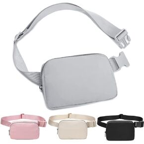 Fanny Packs for Women and Men,Fashion Waist Pack Mini Belt Bag with Adjustable Strap,Waterproof Crossbody Bag Hip Bum Bag for Outdoor Workout Running Hiking Walking Travel (Khaki)
