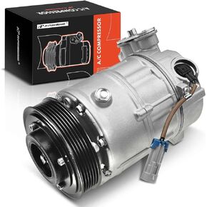 A-Premium A/C Compressor with Clutch Compatible with Saab 9-4X 2011, Cadillac SRX, Buick LaCrosse 2010-2011, Allure 2010, 3.0L 3.6L