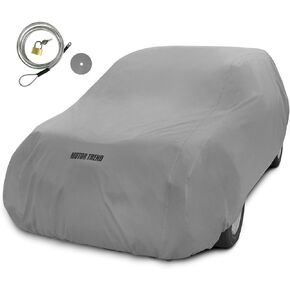 Motor Trend 4-Layer 4-Season Auto (Waterproof Outdoor UV Protection for Heavy Duty Use Full Car Cover for Vans, Suvs, Crossovers up to 210")