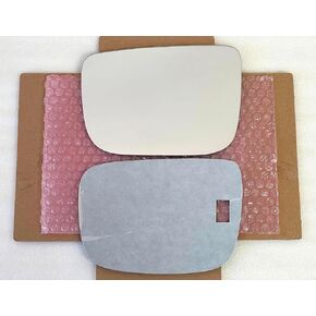 New Replacement Mirror Glass with Full Size Adhesive for 2010-2017 Volvo XC60 Driver Side View Left LH