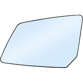 Driver Left Side Heated Mirror Glass Replacement for Chevy Traverse GMC Acadia Limited Saturn Outlook Mirrors - Side View Heated Convex Mirror Glass with Rear Holder, 15951926