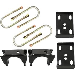 munirater 6 Inch Lowering Drop Rear Axle Flip Kit U-bolt Replacement for 1994-2001 Ram 1500 94-01