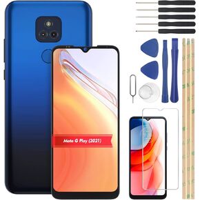 شاشة LCD YHX-US لهاتف Motorola Moto G Play 2021 مجموعة استبدال الشاشة التي تعمل باللمس مع أدوات - وليس لـ Moto G Play 2020 in Kuwait