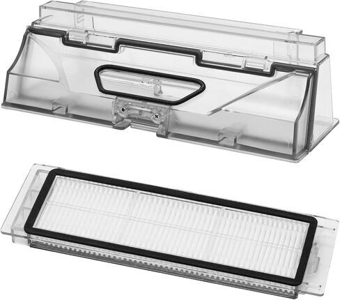 Garbage fighter Dust Bin Box for Xiaomi Roborock S5 MAX/ S6 Maxv /S6 Pure T7/T7 Pro Vacuum Cleaner Replacement Parts with HEPA Filter Accessories in Kuwait