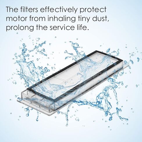 Garbage fighter Dust Bin Box for Xiaomi Roborock S5 MAX/ S6 Maxv /S6 Pure T7/T7 Pro Vacuum Cleaner Replacement Parts with HEPA Filter Accessories in Kuwait