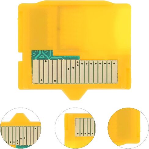 UKCOCO Micro SD Attachment -1 Camera TF to XD Card Insert Adapter Sd Memory Adapter 25 x 25 x 5 mm for Micro SD Micro SD HC Yellow in Saudi Arabia