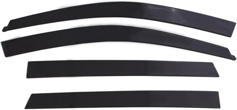 Auto Ventshade [AVS] In-Channel Ventvisor / Rain Guards | Fits 2002 - 2008 Dodge RAM 1500, 2003 - 2009 Dodge RAM 2500/3500 Quad Cab- Smoke, 4 pcs.| 194623 in Saudi Arabia