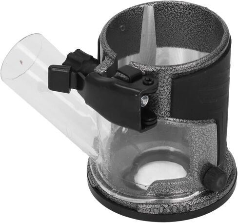 Plunge Router Base, Aluminum Alloy Trimming Machine Base, with Dust Collection Cover, for Woodworking in Saudi Arabia