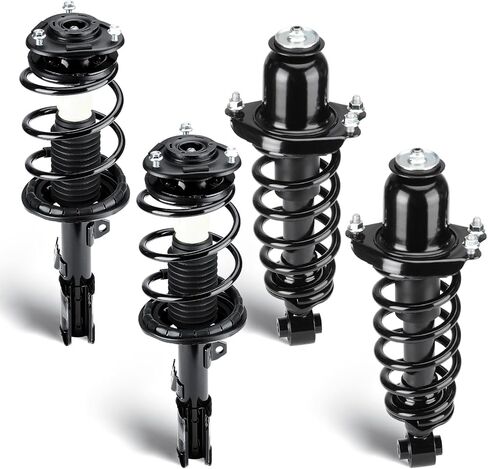 Front and Rear Complete Struts Assembly Shock Absorber Compatible with Scion tC 2005 2006 2007 2008 2009 2010, Replace for 172400L 172391, 4Pcs in Saudi Arabia