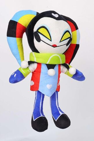 لعبة قطيفة مهرج من Oumelfs شيطان قطيفة بلوشيز شخصية محشوة على شكل حيوان وردي خنزير دمية أنيمي وسادة ناعمة للأطفال (قطيفة 1) in Kuwait