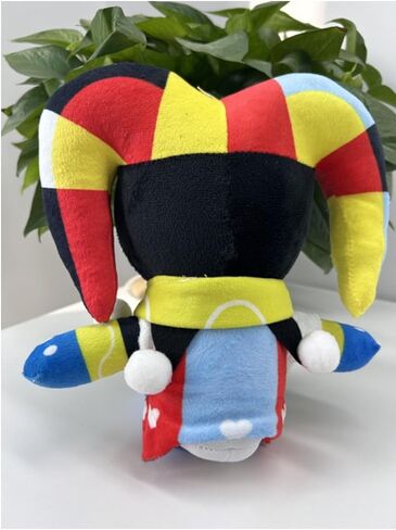 لعبة قطيفة مهرج من Oumelfs شيطان قطيفة بلوشيز شخصية محشوة على شكل حيوان وردي خنزير دمية أنيمي وسادة ناعمة للأطفال (قطيفة 1) in Kuwait