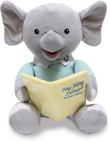 Cuddle Barn Sing Along Sydney، رمادي، 30.48 سم in Kuwait