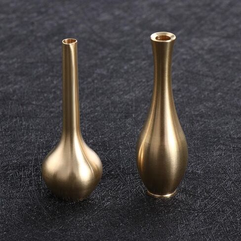 Vintage Miniature Vase for Dollhouse Furniture, Copper Vases Mini Flower Contanir Home Decor for Living Room in Saudi Arabia