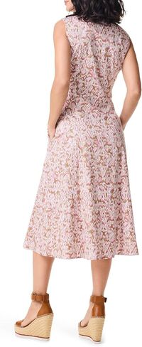 NIC+ZOE Women's Abstract Animal Shirt Dress in Saudi Arabia