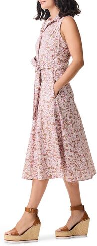 NIC+ZOE Women's Abstract Animal Shirt Dress in Saudi Arabia