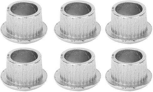 VBESTLIFE Set of 6 Metal Guitar Tuner Tuning Peg Conversion Bushings for Ferrules Repairing Guitar Parts Accessories in Saudi Arabia