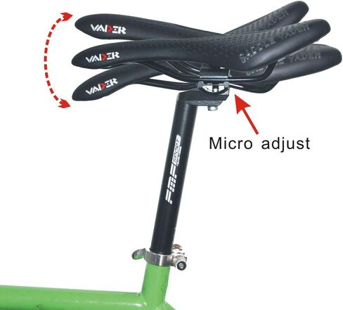 UPANBIKE Bicycle Seatpost 13.8inch (350mm) with Micro Adjust Clamp Diameter 25.4mm 27.2mm 28.6mm 30.8mm 31.6mm Bike Sest Post in Saudi Arabia