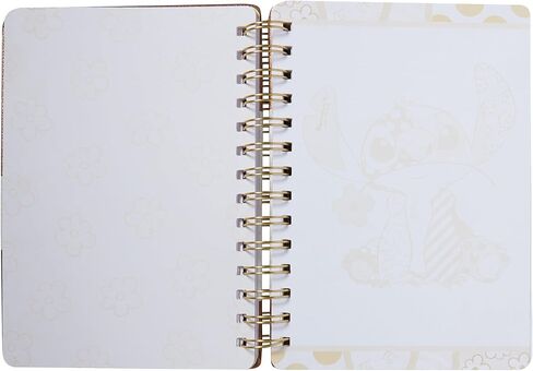 Enesco Disney Britto Midas Lilo and Stitch Flower Notebook Journal, 6 by 8 Inches, Multicolor in Saudi Arabia