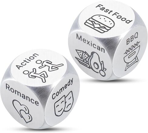 Couple Decision Dice Gifts for Boyfriend Girlfriend Best Wife Present Anniversary Birthday Gifts for Him Her in Saudi Arabia