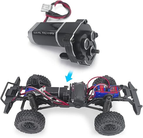 أجزاء ترقية علبة تروس ناقل الحركة المعدنية باستخدام الحاسب الآلي من بنديكت هاري لسيارة الزاحف 1/18 TRX4M RC in Kuwait