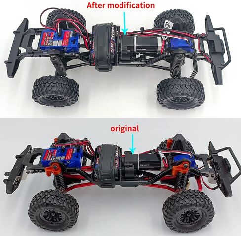 أجزاء ترقية علبة تروس ناقل الحركة المعدنية باستخدام الحاسب الآلي من بنديكت هاري لسيارة الزاحف 1/18 TRX4M RC in Kuwait