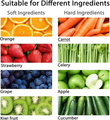 Juicer Machines, FEZEN Cold Press Electric Juicer with 3.2INCH Feed Chute, High Juice Yield, Easy to Clean Masticating Juicer for Nutrient Fruit and Vegetables, Pure Juice in Kuwait