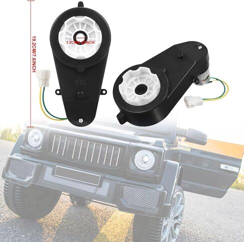 venshun 24V Motor,Electric Motor with Gear Box for Kids Electric Cars and Motorcycles 40000RPM Gearbox withHigh Speed RS555 Drive Engine Match Children's Ride on Toys in Kuwait