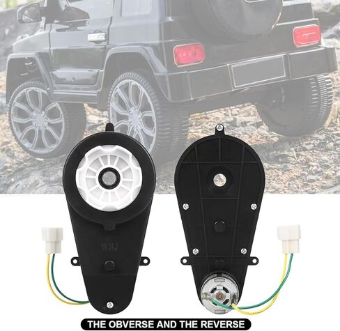 venshun 24V Motor,Electric Motor with Gear Box for Kids Electric Cars and Motorcycles 40000RPM Gearbox withHigh Speed RS555 Drive Engine Match Children's Ride on Toys in Kuwait