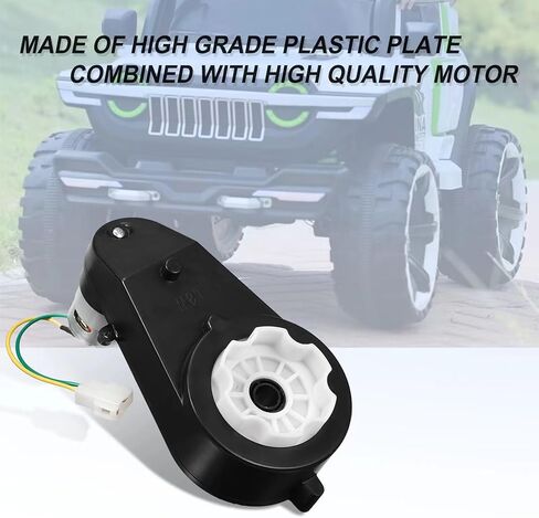venshun 24V Motor,Electric Motor with Gear Box for Kids Electric Cars and Motorcycles 40000RPM Gearbox withHigh Speed RS555 Drive Engine Match Children's Ride on Toys in Kuwait