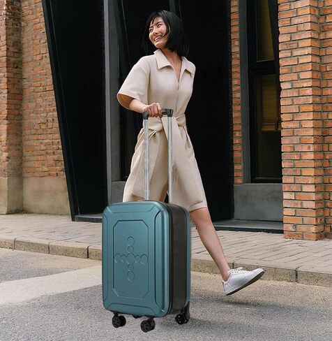 حقيبة أمتعة ELDA قابلة للطي مع عجلات وحقائب متينة قابلة للطي بالكامل مع قفل مركب للسفر للرجال والنساء in Kuwait