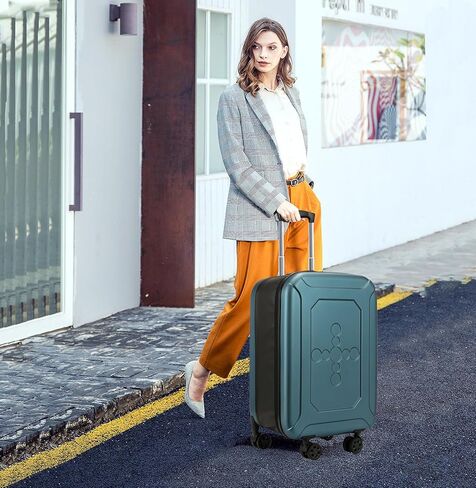 حقيبة أمتعة ELDA قابلة للطي مع عجلات وحقائب متينة قابلة للطي بالكامل مع قفل مركب للسفر للرجال والنساء in Kuwait