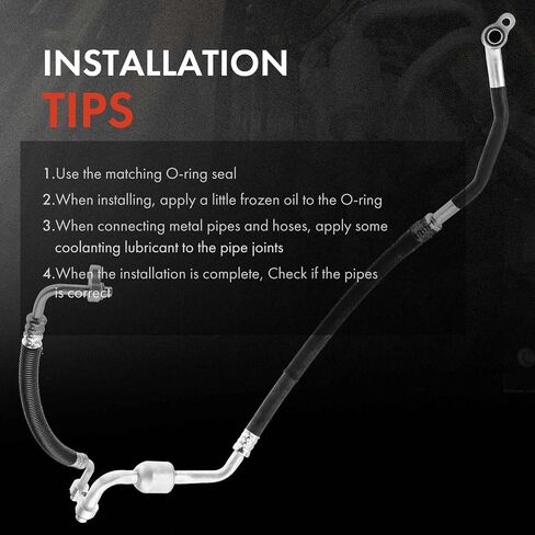 A-Premium A/C Suction and Discharge Line Hose Assembly Compatible with Chevrolet Malibu 2013, Buick LaCrosse 2012-2013, Regal 2012-2014, 2.4L in Saudi Arabia