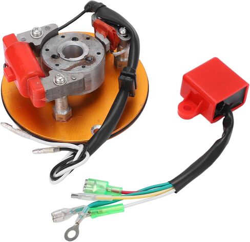 مجموعة الدوار الداخلي Magneto، مجموعة معدنية لسباق السيارات Magneto Stator Rotor Cdi بديلة لـ Lifan Yx 110 140 150cc ATV Pit Dirt Bike طقم ملحقات الدراجة الدوارة Pit Bike Kit الدوار Pit Bike in Kuwait