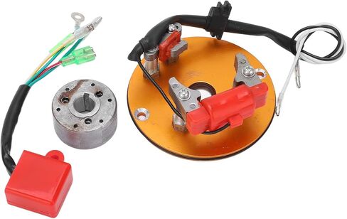 مجموعة الدوار الداخلي Magneto، مجموعة معدنية لسباق السيارات Magneto Stator Rotor Cdi بديلة لـ Lifan Yx 110 140 150cc ATV Pit Dirt Bike طقم ملحقات الدراجة الدوارة Pit Bike Kit الدوار Pit Bike in Kuwait