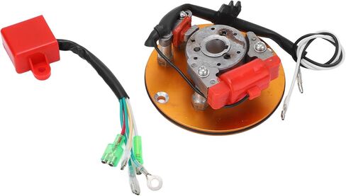 مجموعة الدوار الداخلي Magneto، مجموعة معدنية لسباق السيارات Magneto Stator Rotor Cdi بديلة لـ Lifan Yx 110 140 150cc ATV Pit Dirt Bike طقم ملحقات الدراجة الدوارة Pit Bike Kit الدوار Pit Bike in Kuwait