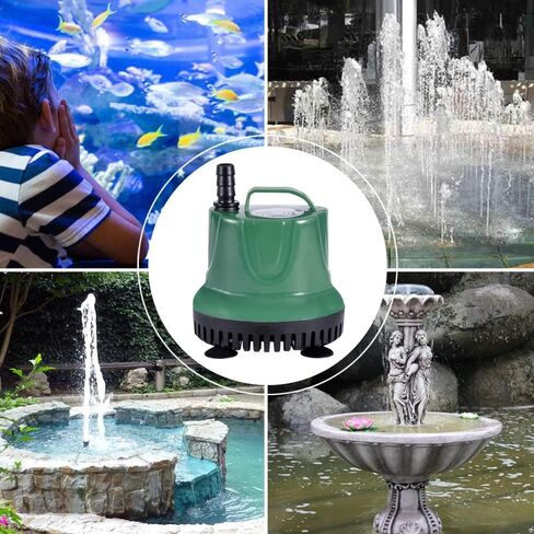 Submersible Water Fountain Pump (1600L/H, 25W) for Outdoor Pond, Backyard Fountain, Aquarium, Water Feature, Statuary Garden, Fish Tank in Saudi Arabia