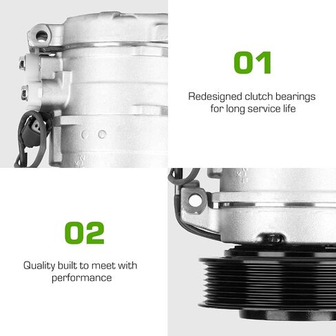 A/C Air Conditioner Compressor Clutch Fit for Honda for Accord 2.4L 2003-2007 03 04 05 06 07 in Saudi Arabia