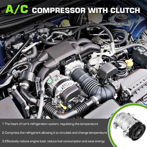 A/C Air Conditioner Compressor Clutch Fit for Honda for Accord 2.4L 2003-2007 03 04 05 06 07 in Saudi Arabia