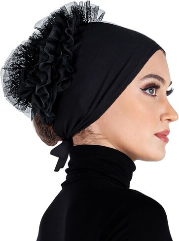 Middle Eastern Mall Hijab Undercap Volumizer Non slip Muslim Head Scarf Beanie Caps for Women in Saudi Arabia