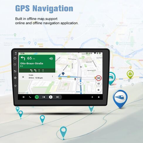Car Radio Stereo for Jeep Wrangler JK Compass Grand Cherokee Dodge Ram with CarPlay Android Auto in Saudi Arabia