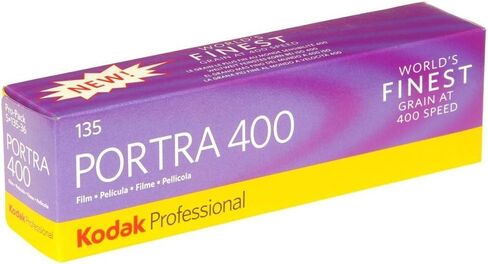 KodakK, Color Rol Kodak Portra Professional ISO 400, 35mm, 36 Exposures, Negative Film (5 Roll per Pack) 3 Pack in Saudi Arabia