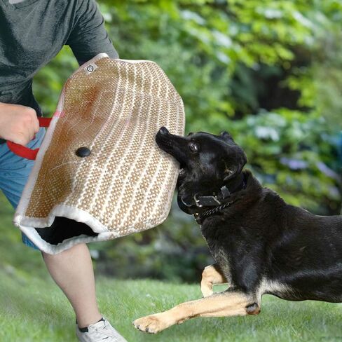 أكمام عض الكلاب من الجوت من PET ARTIST لتدريب الكلاب الصغيرة على العض، تناسب تدريب الجراء الألماني/بلجيكا Malinois/Schutzhund/Pitbull in Kuwait